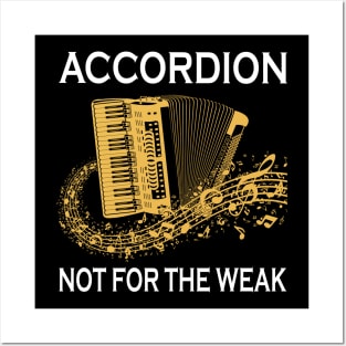 Accordion Not For The Weak Posters and Art